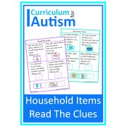 Household Items Reading Comprehension Mats